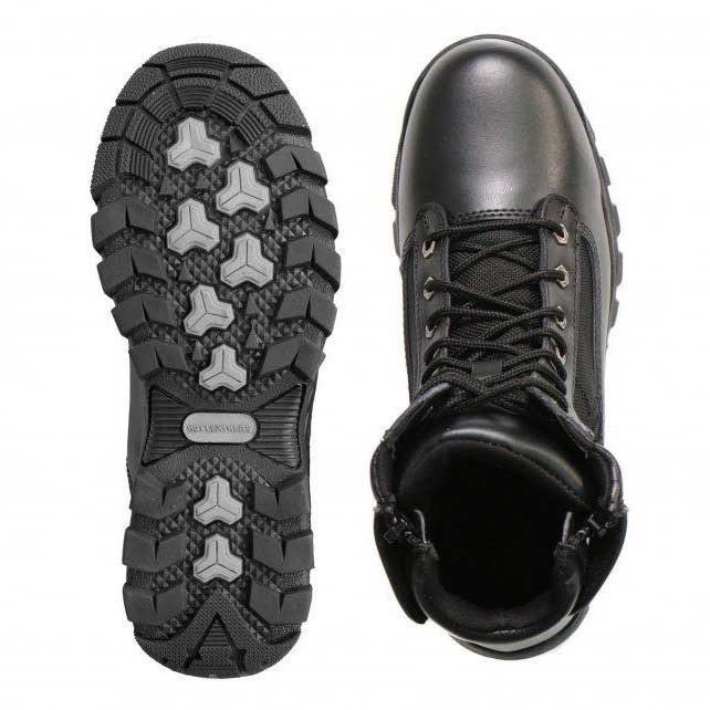 Hot Leathers Men's Night Patrol Black Lace-Up Boots, BTM1012