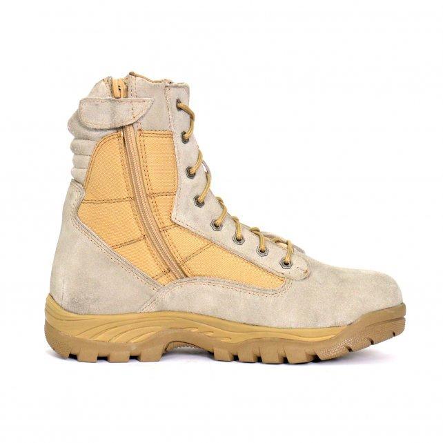 Hot Leathers Men's Desert Patrol Tan Lace-Up Boots, BTM1013