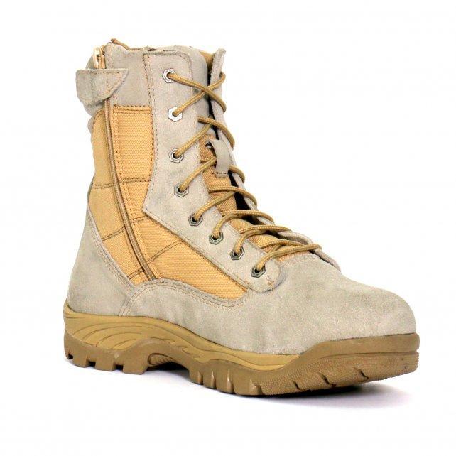 Hot Leathers Men's Desert Patrol Tan Lace-Up Boots, BTM1013
