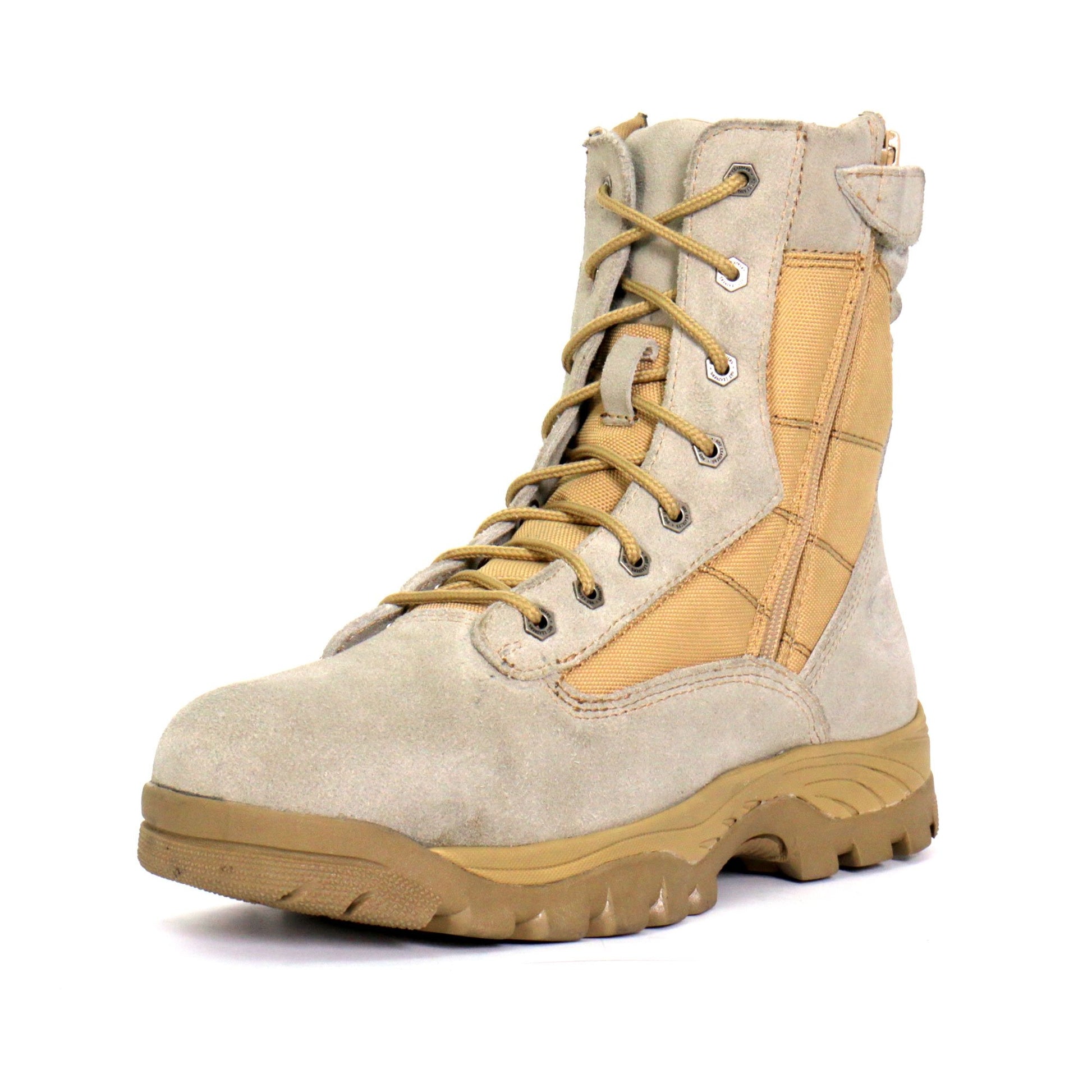 Hot Leathers Men's Desert Patrol Tan Lace-Up Boots, BTM1013