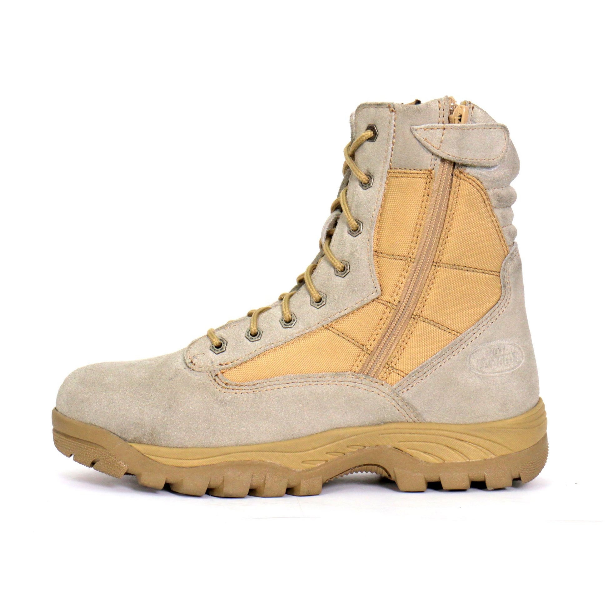 Hot Leathers Men's Desert Patrol Tan Lace-Up Boots, BTM1013