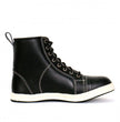 Hot Leathers BTM1014 Men's Black and White Leather 6-inch Riding Sneaker