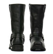 Hot Leathers Men's Midnight Harness Black Harness Boots, BTM1016