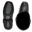 Hot Leathers Men's Midnight Harness Black Harness Boots, BTM1016