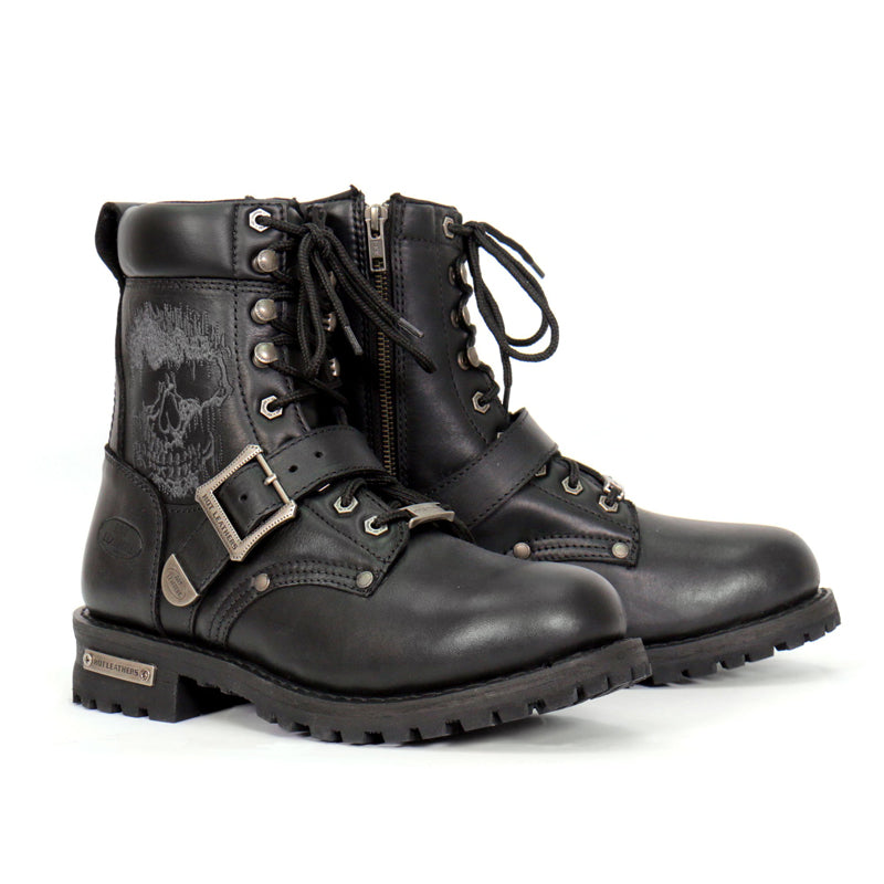 Hot Leathers Men's Graveyard Shift Black Logger Boots, BTM1017