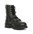 Hot Leathers Men's Graveyard Shift Black Logger Boots, BTM1017