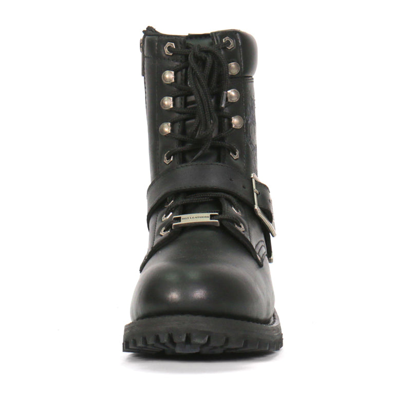 Hot Leathers Men's Graveyard Shift Black Logger Boots, BTM1017