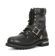 Hot Leathers Men's Graveyard Shift Black Logger Boots, BTM1017