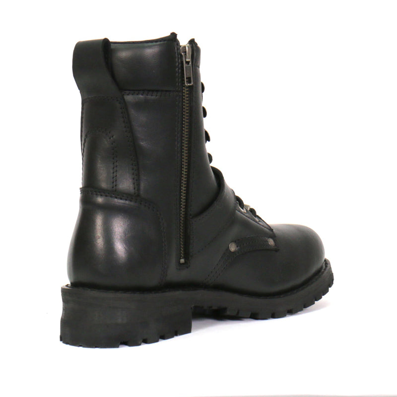 Hot Leathers Men's Graveyard Shift Black Logger Boots, BTM1017