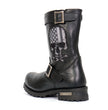 Hot Leathers Men's American Reaper Black Engineer Boots, BTM1018