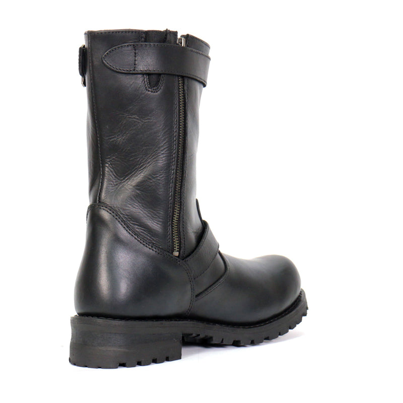 Hot Leathers Men's American Reaper Black Engineer Boots, BTM1018
