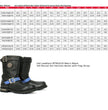 Hot Leathers Men's Stars & Stripes Black Engineer Boots, BTM1019