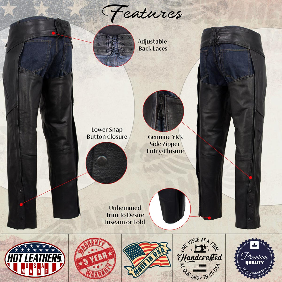 Hot Leathers CHM5001 USA Made Men&