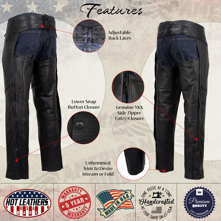 Hot Leathers CHM5001 USA Made Men&