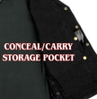 Milwaukee Leather DM1360 Men's Classic Black Denim Motorcycle Biker Riders Vest w/ Adjustable Side Laces