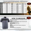 Hot Leathers GMM1005 Men's Classic Mechanic 2-Tone Button Up Work Shirt w/ Reflective Material
