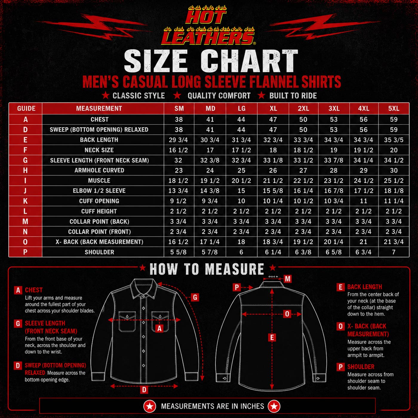 Hot Leathers FLM2024 Men's Solid Black Flannel Long Sleeve Shirt
