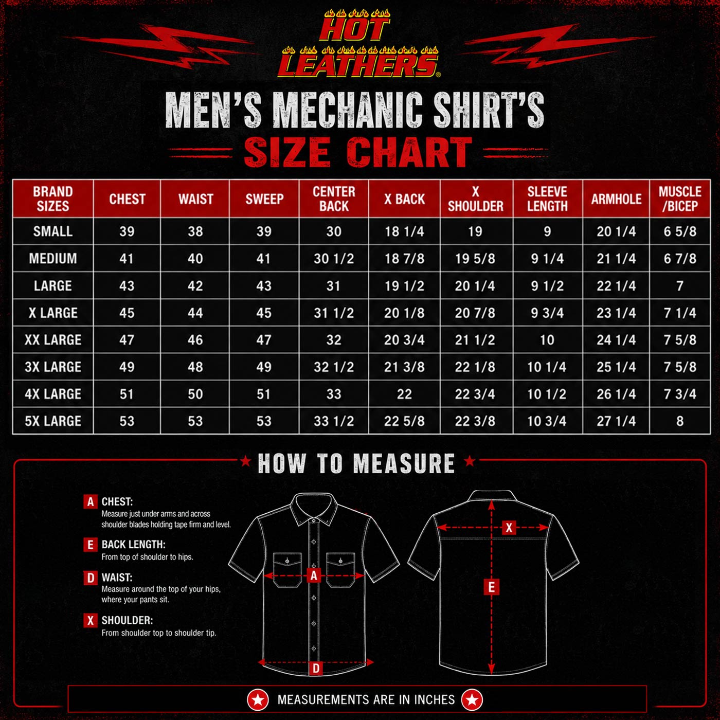 Hot Leathers GMM1007 Men's 2 Tone Striped Orange/Black Button Up Heavy-Duty Work Shirt for | Classic Mechanic Work Shirt