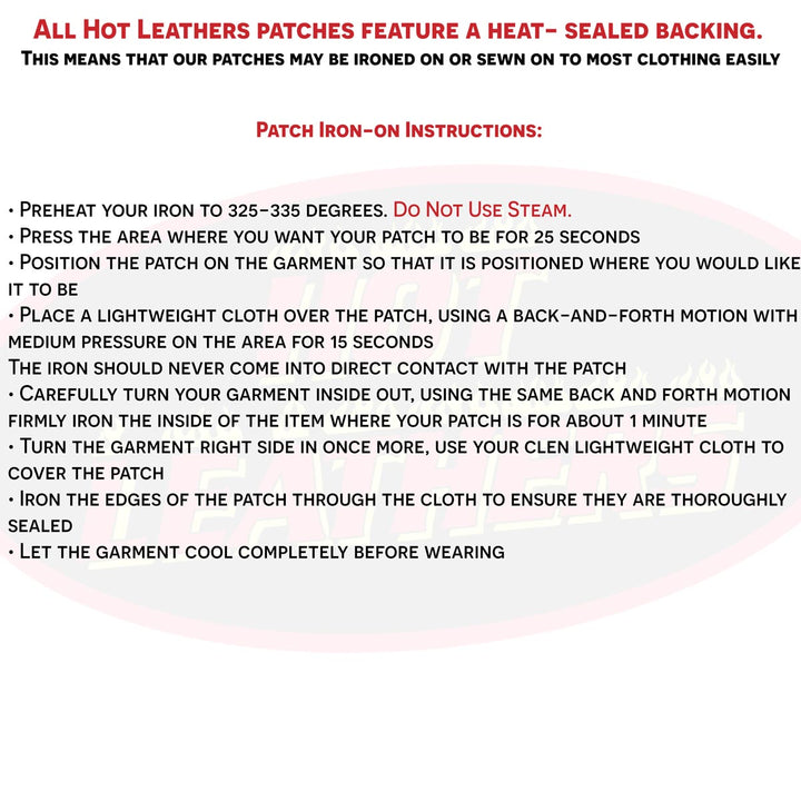 Hot Leathers PPA9960 3 Inch Asshole Merit Badge Patch