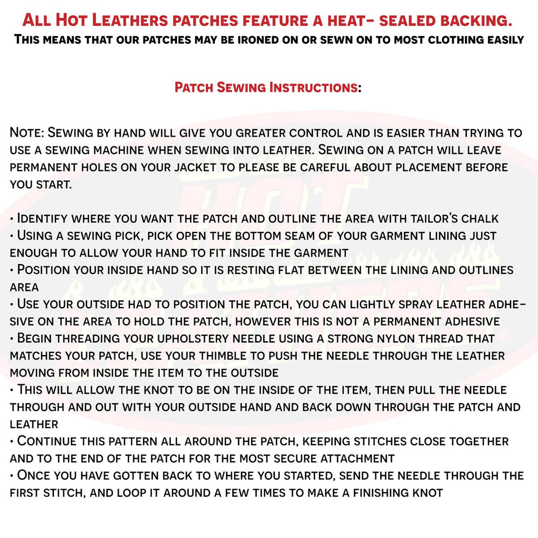 Hot Leathers PPA9960 3 Inch Asshole Merit Badge Patch