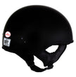 Hot Leathers HLT68 Gloss Black The O.G. Advanced DOT Skull Cap Motorcycle Half Helmet Biker