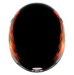 Hot Leathers HLD1006 Black Out Eagle Motorcycle DOT Approved Skull Cap Half Helmet Bikers