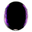 Hot Leathers HLD1007 Black Out Eagle Gloss Black Motorcycle DOT Skull Cap Half Helmet Biker