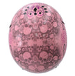 Hot Leathers HLD1048 Live, Love Ride Gloss Pink Motorcycle DOT Approved Skull Cap Half Biker Helmet