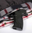 Hot Leathers JKM3001 Men's Red/White CE Armored Flannel Motorcycle Shirt  Jacket - Aramid Fiber Reinforced