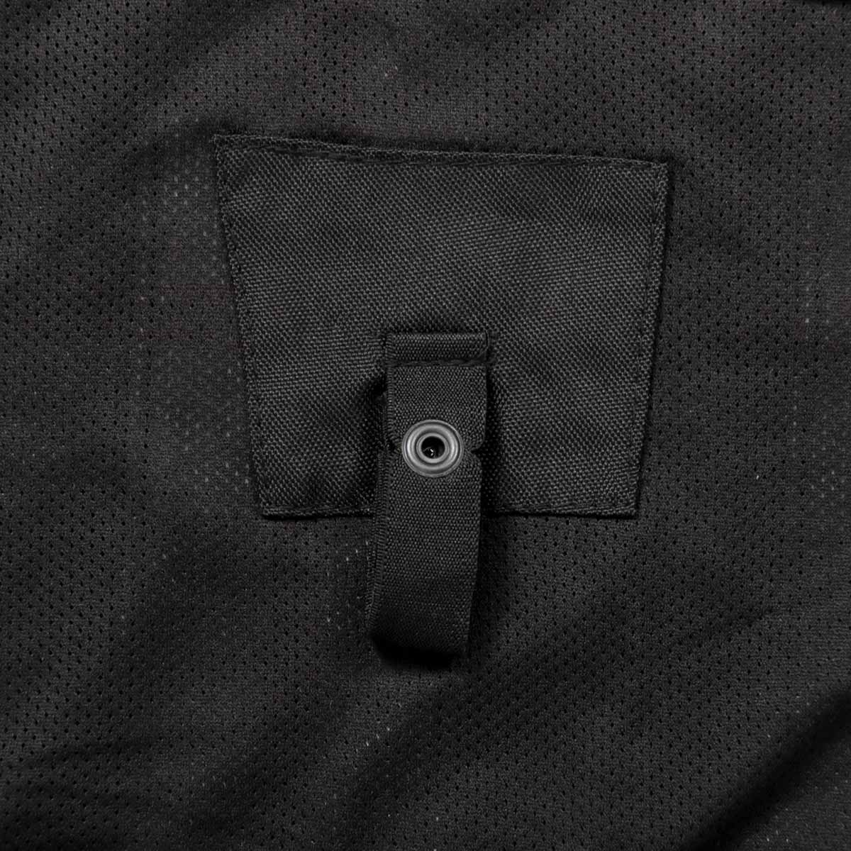 Hot Leathers JKM3006 Men’s Black/White Hooded CE Armored Flannel Motorcycle Shirt Jacket - Aramid Fiber Reinforced