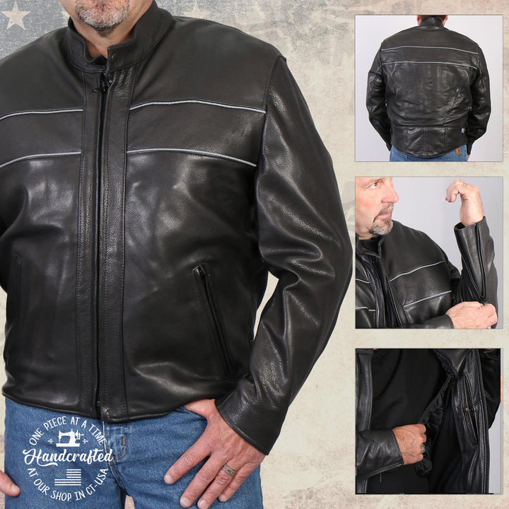 Hot Leathers JKM5003 USA Made Men&