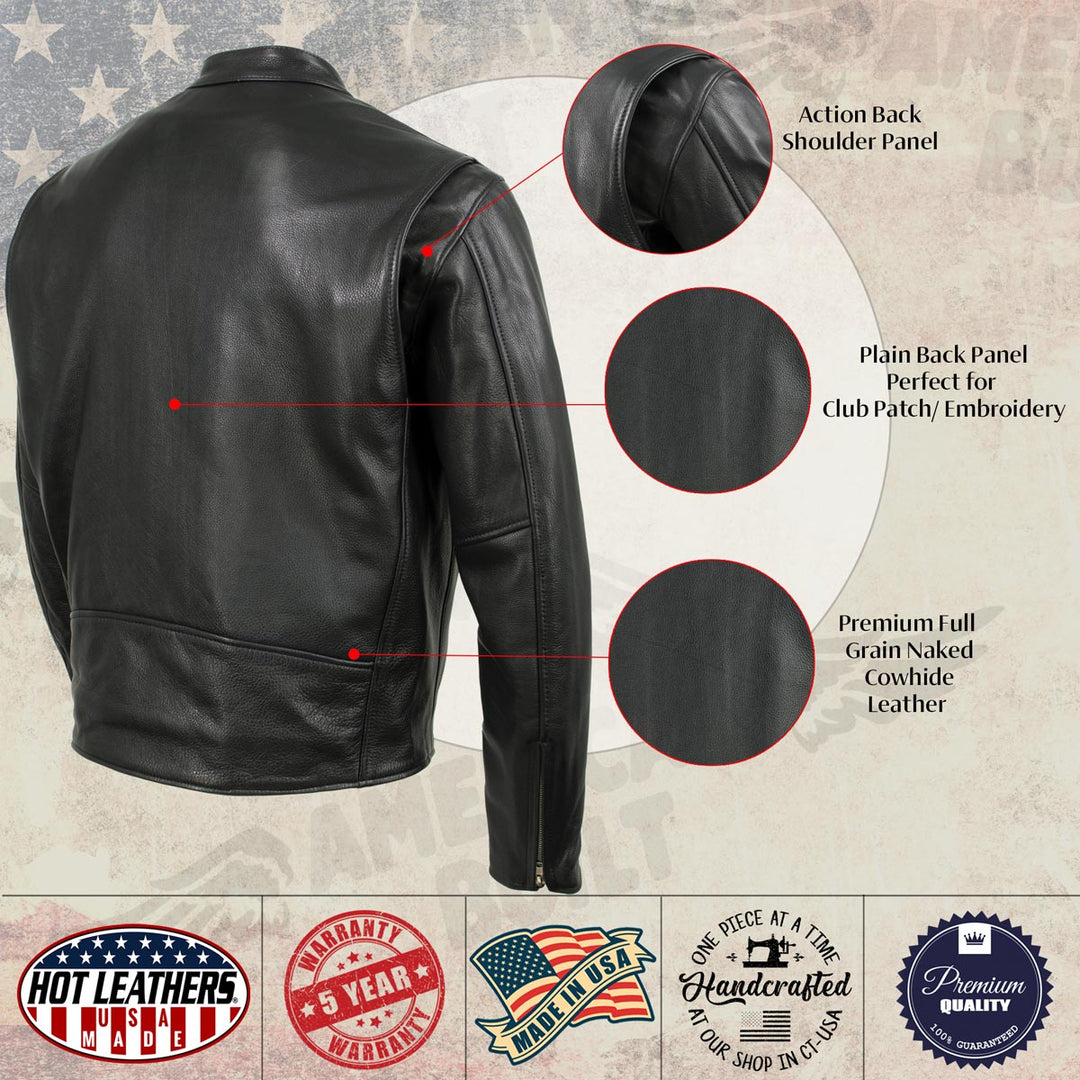 Hot Leathers JKM5006 USA Made Men&