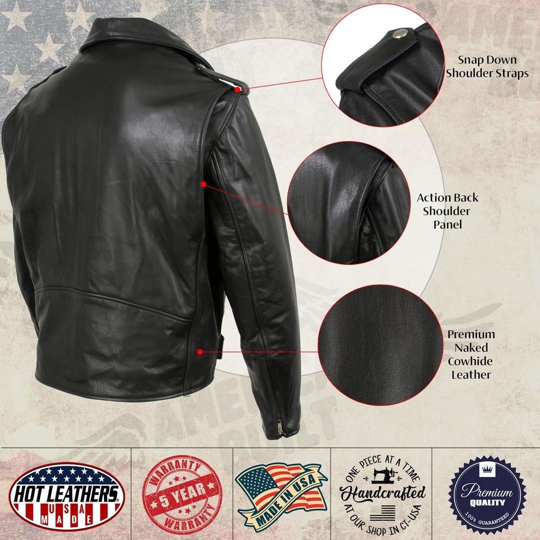 Hot Leathers JKM5009 USA Made Men&