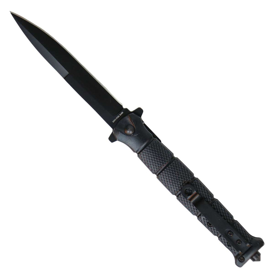 Hot Leathers Stiletto w/ Glass Breaker Knife KNA1170