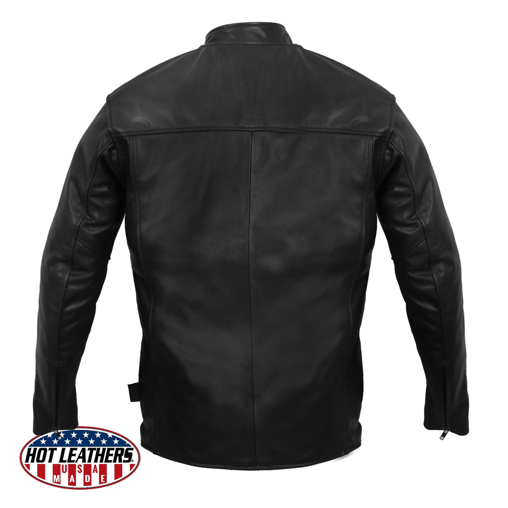 Hot Leathers LCS5001 Men's USA Made Premium Leather Shirt