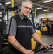 MMCC Men's Gear Head Classic Mechanic Button Up Shirt - Dual Chest Pockets - Microfiber Panel - Rider Ready - MMC16011