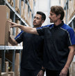 Milwaukee Motorcycle Clothing Co. Men’s Blk/Blu Mechanic Work Shirt – w / Reflective Strip, Rider‑Built MDM11602