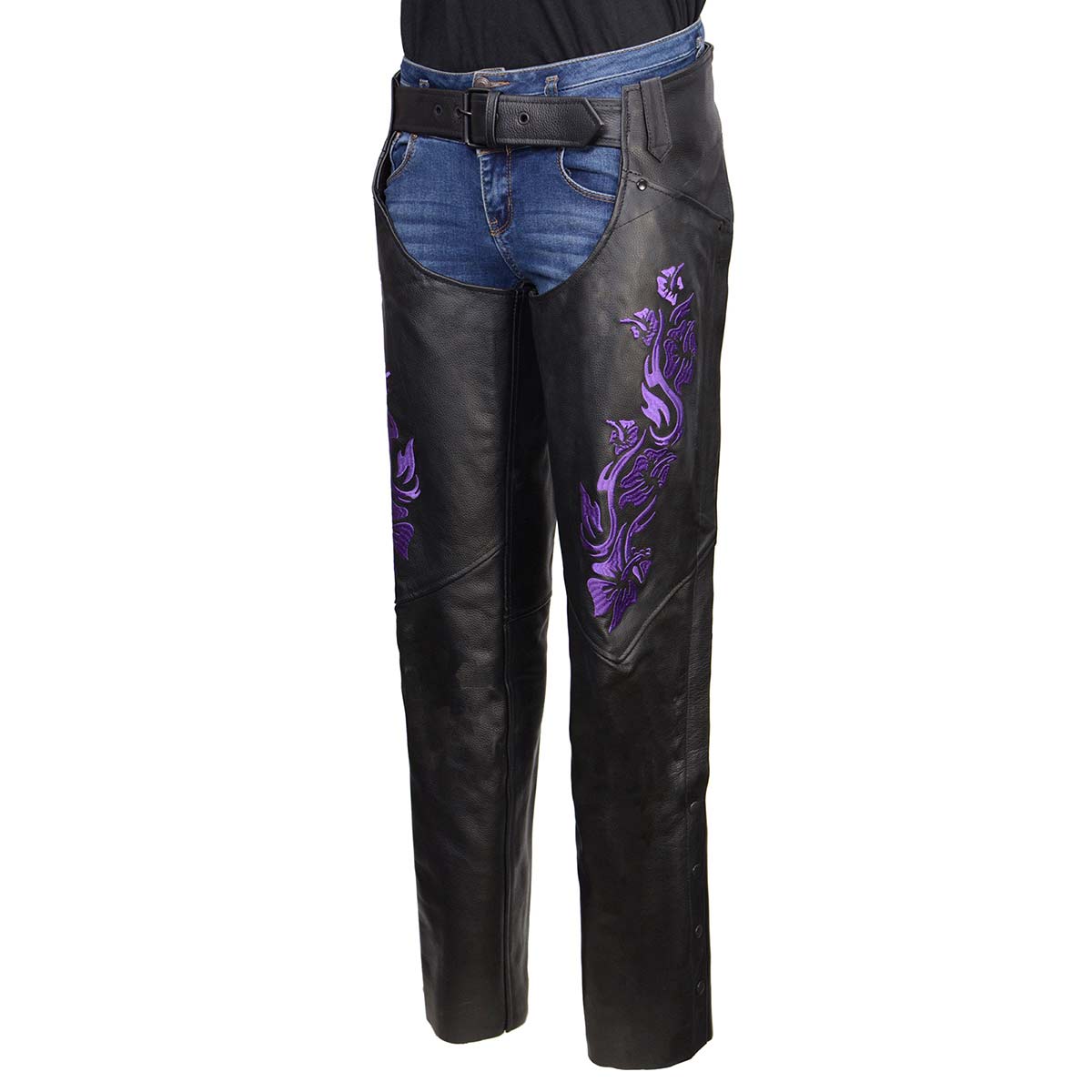 Milwaukee Leather Women's Leather Chaps - LKL16702