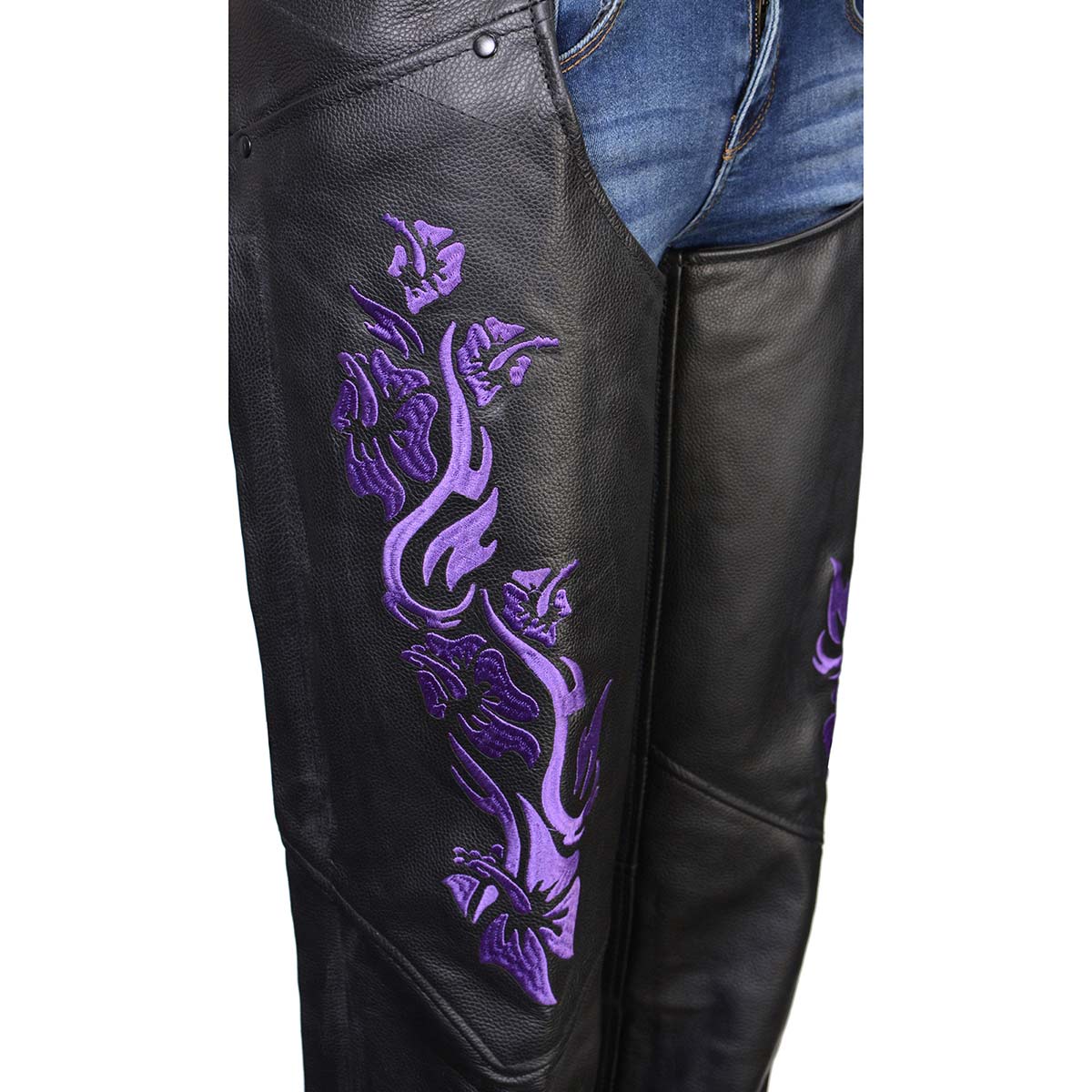 Milwaukee Leather Women's Leather Chaps - LKL16702