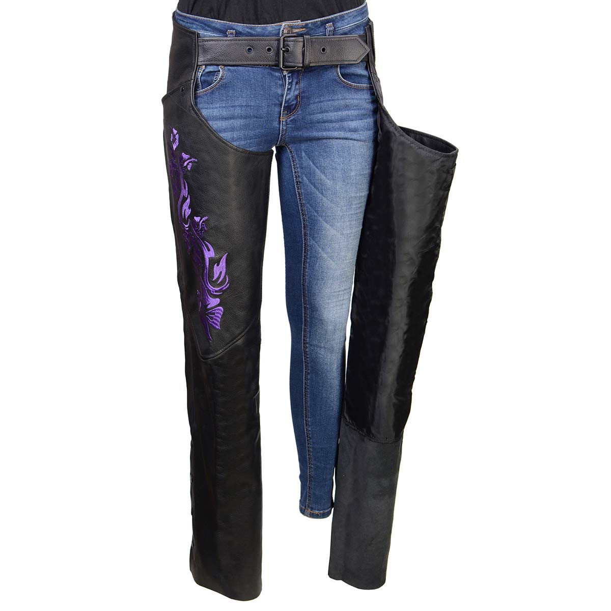 Milwaukee Leather Women's Leather Chaps - LKL16702
