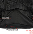 Milwaukee Leather Men's Premium Black Leather Motorcycle Jacket - Vintage Police Style w/ Side Lace - LKM1711