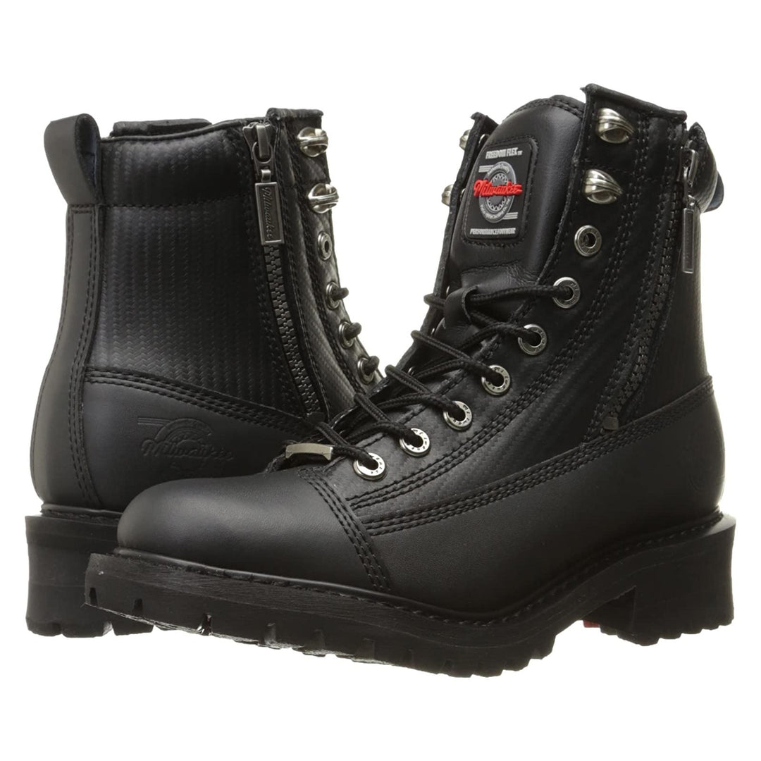 Milwaukee Motorcycle Clothing Co. Women's Motorcycle Boots, MB208