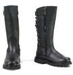 MMCC MB255 Women's Dream Girl Black Leather Biker Boots - Riding Footwear