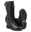 MMCC MB255 Women's Dream Girl Black Leather Biker Boots - Riding Footwear