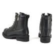 MMCC MB408 Men's Accelerator Black Leather Biker Boots - Riding Footwear