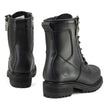MMCC MB416 Men's Trooper Black Leather Biker Boots - Riding Footwear