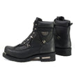 MMCC MB440 Men's Throttle Black Leather Biker Boots - Riding Footwear