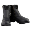 Milwaukee Leather Women's Black Premium Leather Double Sided Zipper Motorcycle Riding Boots MBL202