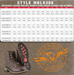Milwaukee Leather Women's Dark Brown Leather Outdoors Lace-Up Boots for Bikers Casual MBL9308