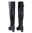 Milwaukee Leather Women's Black Above the Knee Lace-Up Fashion Casual Boots MBL9424